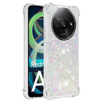 For Xiaomi Redmi A3 4G / Poco C61 4G TPU Case Glitter Quicksand Shockproof Phone Back Cover