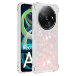 For Xiaomi Redmi A3 4G / Poco C61 4G TPU Case Glitter Quicksand Shockproof Phone Back Cover