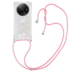 For Xiaomi Redmi A3 / Poco C61 4G TPU Case Quicksand Design Phone Cover with Lanyard