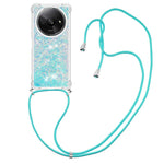 For Xiaomi Redmi A3 / Poco C61 4G TPU Case Quicksand Design Phone Cover with Lanyard
