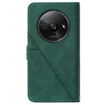 For Xiaomi Redmi A3 4G / Poco C61 4G Leather Case with Hand Strap Wallet Stand Phone Cover
