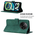 For Xiaomi Redmi A3 4G / Poco C61 4G Leather Case with Hand Strap Wallet Stand Phone Cover