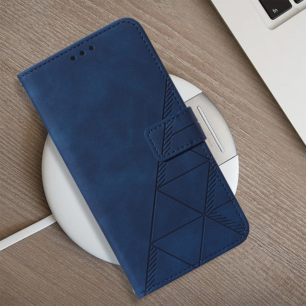 For Xiaomi Redmi A3 4G / Poco C61 4G Leather Case with Hand Strap Wallet Stand Phone Cover