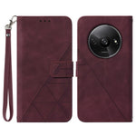 For Xiaomi Redmi A3 4G / Poco C61 4G Leather Case with Hand Strap Wallet Stand Phone Cover