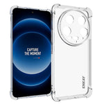ENKAY HAT PRINCE For Xiaomi 14 Ultra Case Transparent TPU Phone Cover Drop-proof Protection