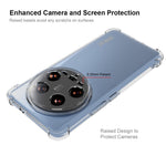 ENKAY HAT PRINCE For Xiaomi 14 Ultra Case Transparent TPU Phone Cover Drop-proof Protection