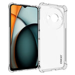 ENKAY HAT PRINCE TPU-etui til Xiaomi Redmi A3 4G / Poco C61 4G, skridsikkert og stødabsorberende, gennemsigtigt mobiltelefonetui