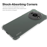 ENKAY HAT PRINCE TPU-etui til Xiaomi Redmi A3 4G / Poco C61 4G, skridsikkert og stødabsorberende, gennemsigtigt mobiltelefonetui