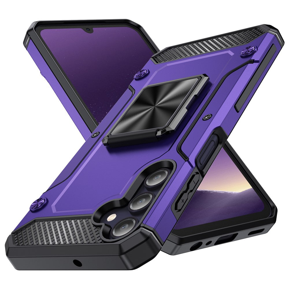 For Samsung Galaxy A05s 4G Kickstand Case Anti-Scratch PC+TPU Phone Cover