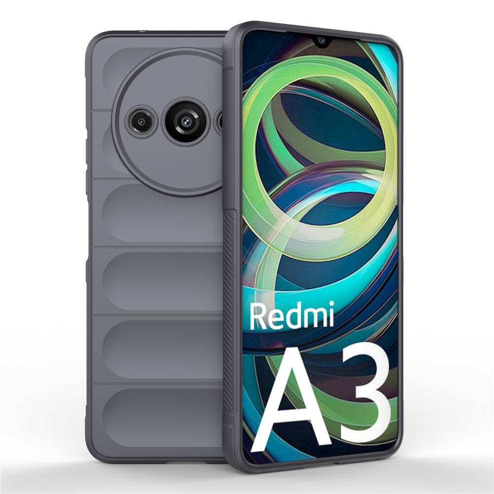 For Xiaomi Redmi A3 / Poco C61 4G Phone Protective Cover TPU Anti-slip Rugged Back Case