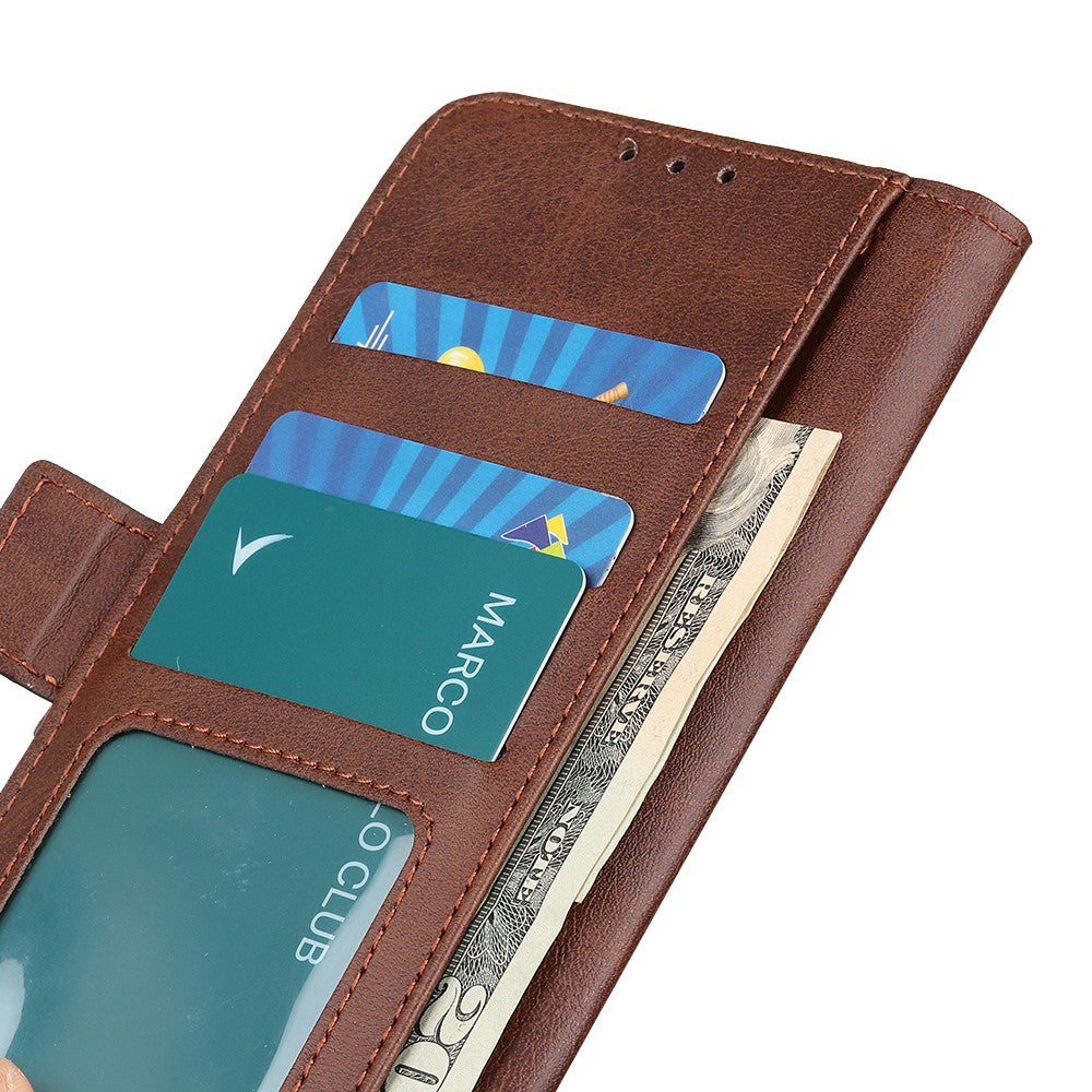 For Xiaomi Redmi A3 4G / Poco C61 4G Wallet Case PU Leather Stand Phone Cover Side Magnetic Clasp