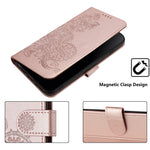 For Xiaomi Redmi Note 13 4G Phone Cases Mandala Flower Leather Wallet Mobile Cover with Strap