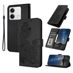 For Xiaomi Redmi Note 13 4G Phone Cases Mandala Flower Leather Wallet Mobile Cover with Strap