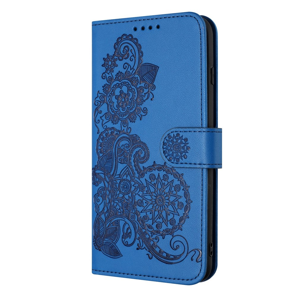 For Xiaomi Redmi Note 13 Pro 5G / Poco X6 5G Phone Cases Mandala Flower Leather Wallet Mobile Cover with Strap