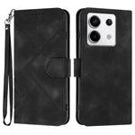 YX0040 For Xiaomi Redmi Note 13 Pro 4G / Poco M6 Pro 4G Case Imprinted Leather Mobile Phone Cover