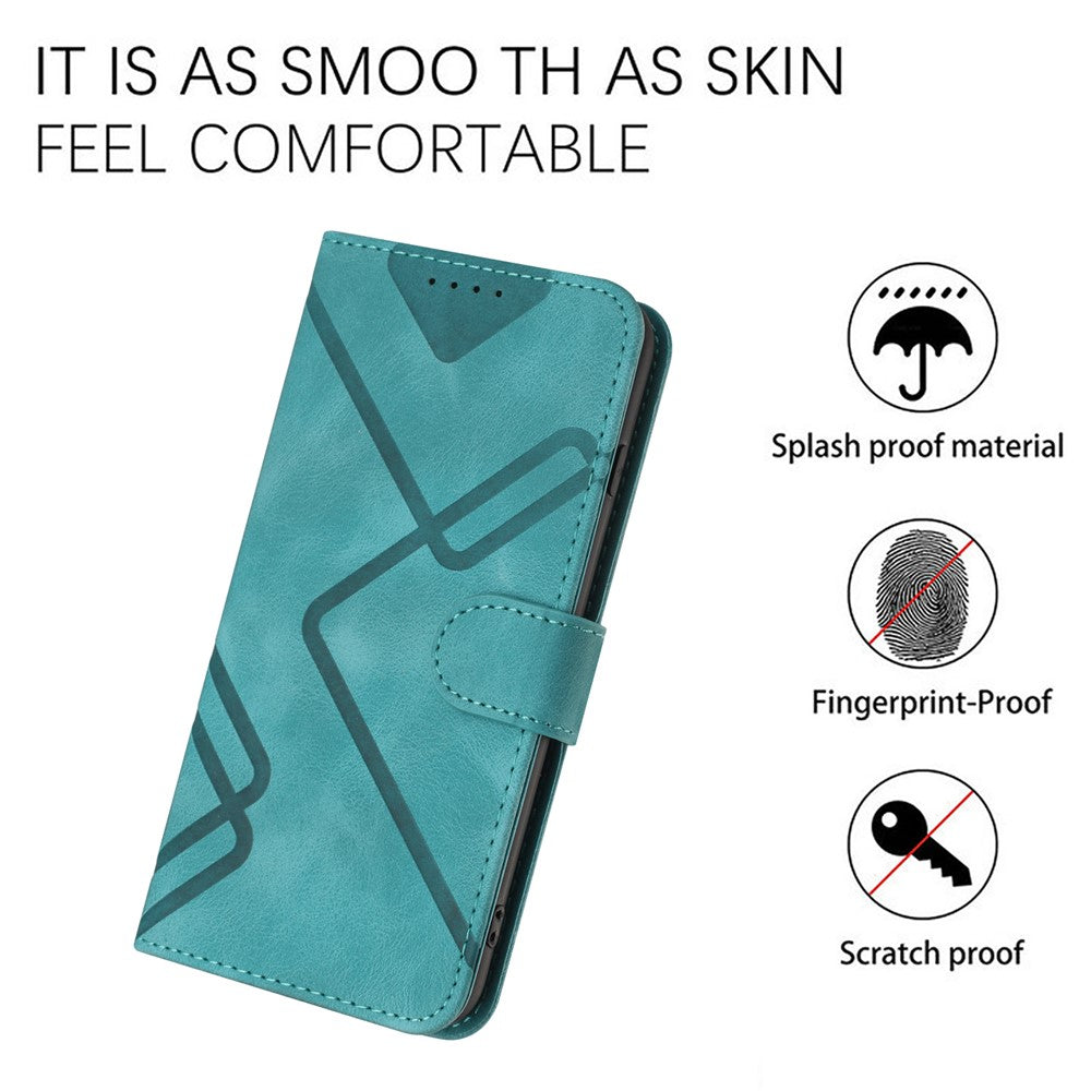 YX0040 For Xiaomi Redmi Note 13 Pro 5G / Poco X6 5G Case Imprinted Leather Shockproof Wallet Phone Cover