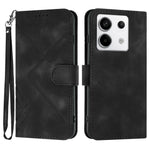 YX0040 For Xiaomi Redmi Note 13 Pro 5G / Poco X6 5G Case Imprinted Leather Shockproof Wallet Phone Cover