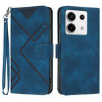 YX0040 For Xiaomi Redmi Note 13 Pro 5G / Poco X6 5G Case Imprinted Leather Shockproof Wallet Phone Cover