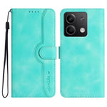 YX003 For Xiaomi Redmi Note 13 5G Leather Case Wallet Stand Full Protection Imprinted Phone Case