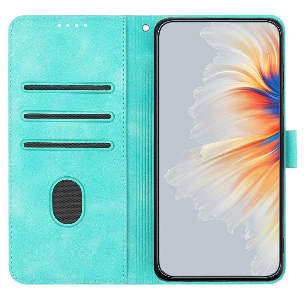 YX003 For Xiaomi Redmi Note 13 5G Leather Case Wallet Stand Full Protection Imprinted Phone Case