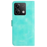YX003 Läderfodral för Xiaomi Redmi Note 13 5G, Plånboksfodral med fullt skydd, tryckt mobilfodral