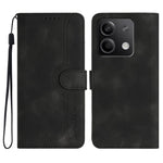YX003 Läderfodral för Xiaomi Redmi Note 13 5G, Plånboksfodral med fullt skydd, tryckt mobilfodral