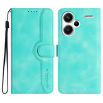 YX003 For Xiaomi Redmi Note 13 Pro+ 5G Leather Case Wallet Stand Shockproof Imprinted Phone Shell