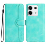 YX003 För Xiaomi Redmi Note 13 Pro 5G / Poco X6 5G Stativfodral Läderplånbok mobilskal med Tryck