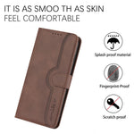 YX003 For Xiaomi Redmi Note 13 4G Case Imprinted Leather Wallet Stand Phone Cover