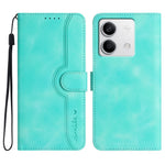 YX003 For Xiaomi Redmi Note 13 4G Case Imprinted Leather Wallet Stand Phone Cover
