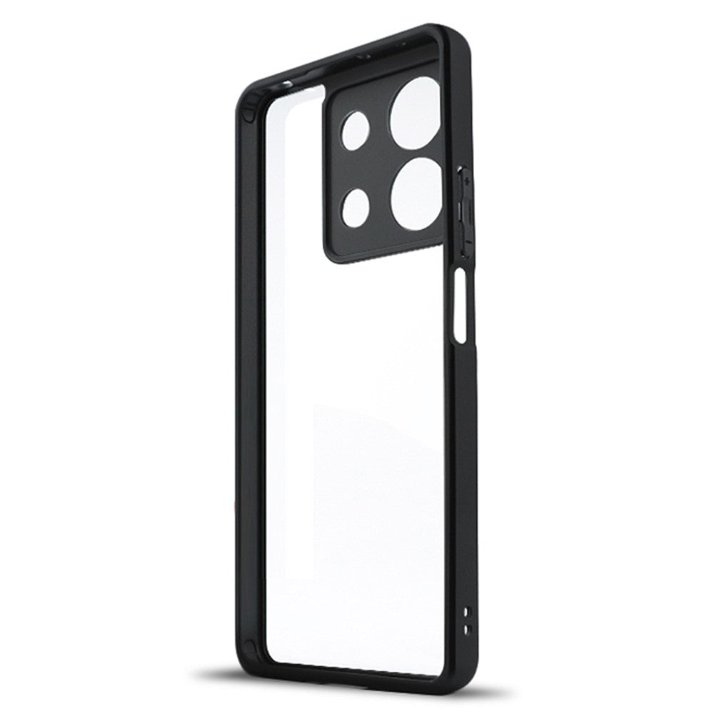 For Xiaomi Redmi Note 13 5G Slim Case TPU+PC Hybrid Protective Phone Cover