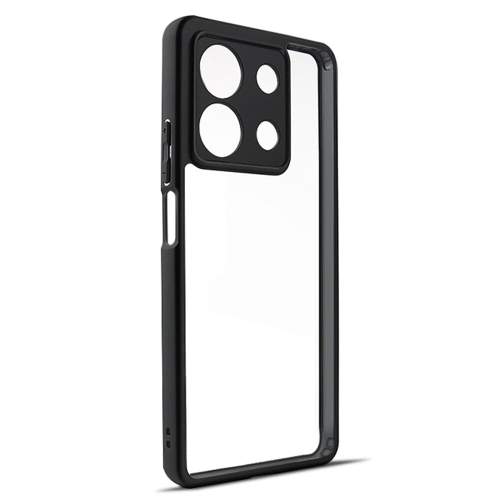 For Xiaomi Redmi Note 13 5G Slim Case TPU+PC Hybrid Protective Phone Cover
