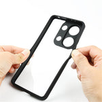 For Xiaomi Redmi Note 13 Pro 4G / Poco M6 Pro 4G Case TPU+PC Hybrid Shockproof Phone Cover