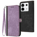 YX0020 For Xiaomi Redmi Note 13 Pro 4G / Poco M6 Pro 4G Case PU Leather Double Magnetic Clasp Phone Cover