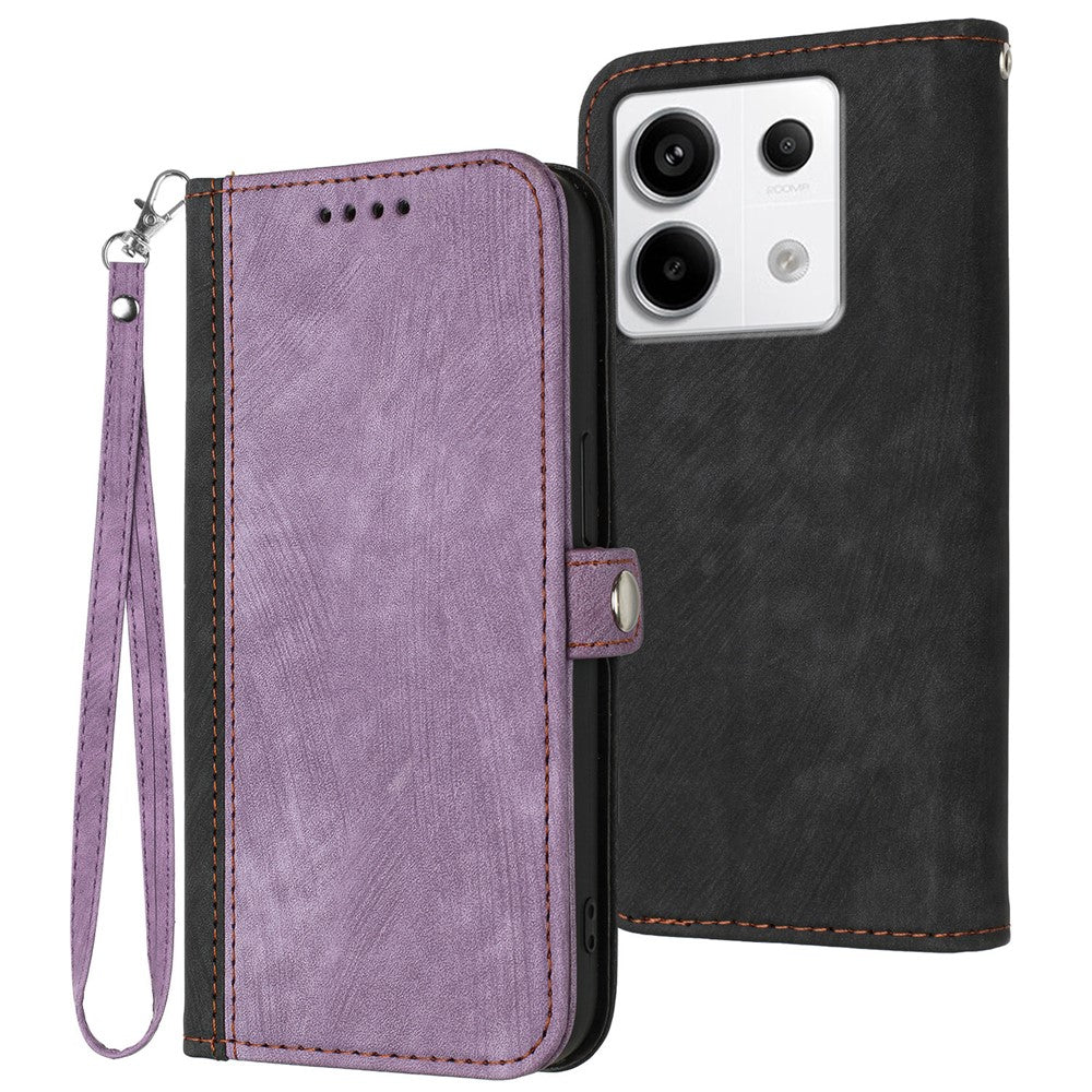 YX0020 For Xiaomi Redmi Note 13 Pro 4G / Poco M6 Pro 4G Case PU Leather Double Magnetic Clasp Phone Cover