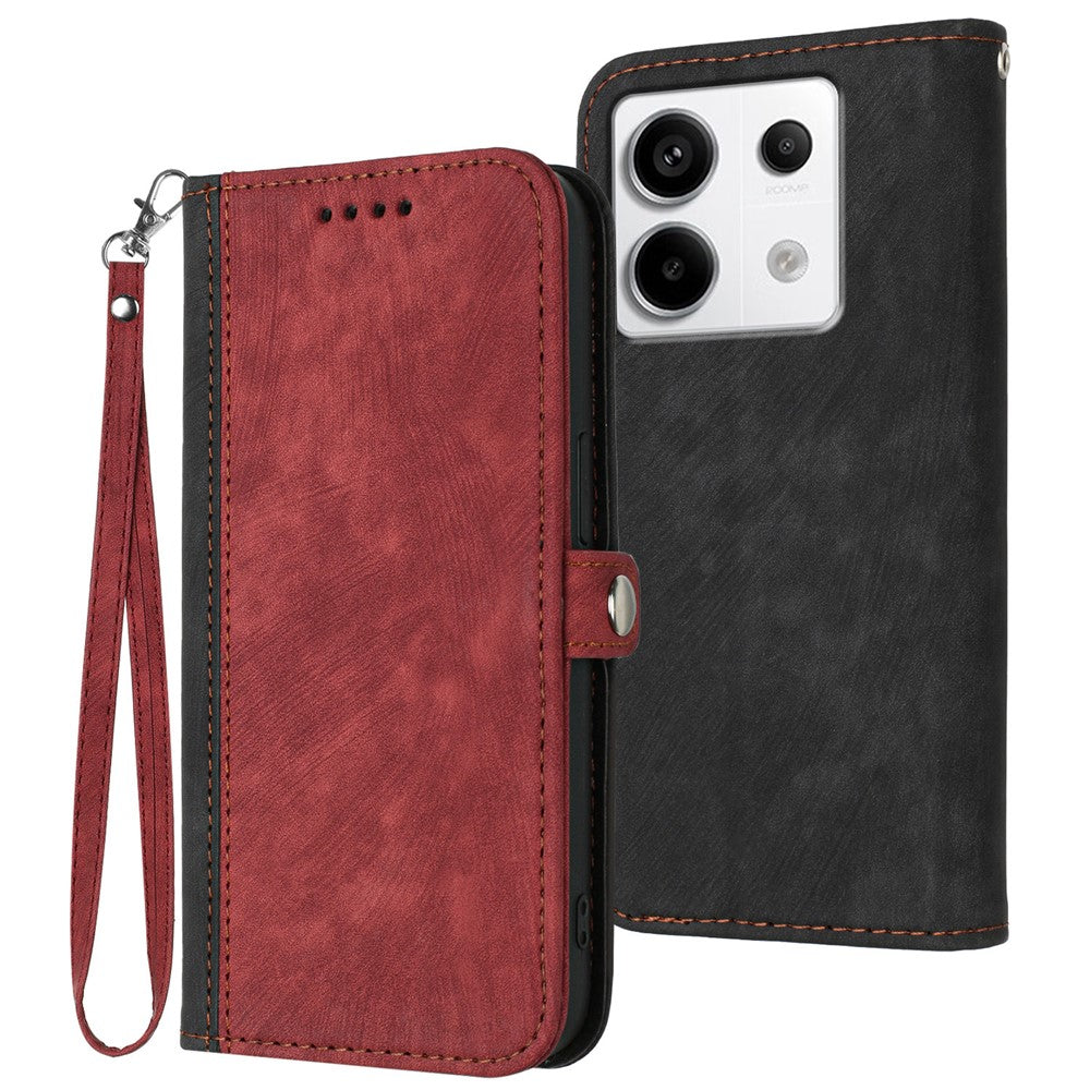 YX0020 For Xiaomi Redmi Note 13 Pro 4G / Poco M6 Pro 4G Case PU Leather Double Magnetic Clasp Phone Cover