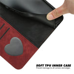 YX0020 For Xiaomi Redmi Note 13 4G Case PU Leather Stand Card Slots Phone Cover with Wrist Strap