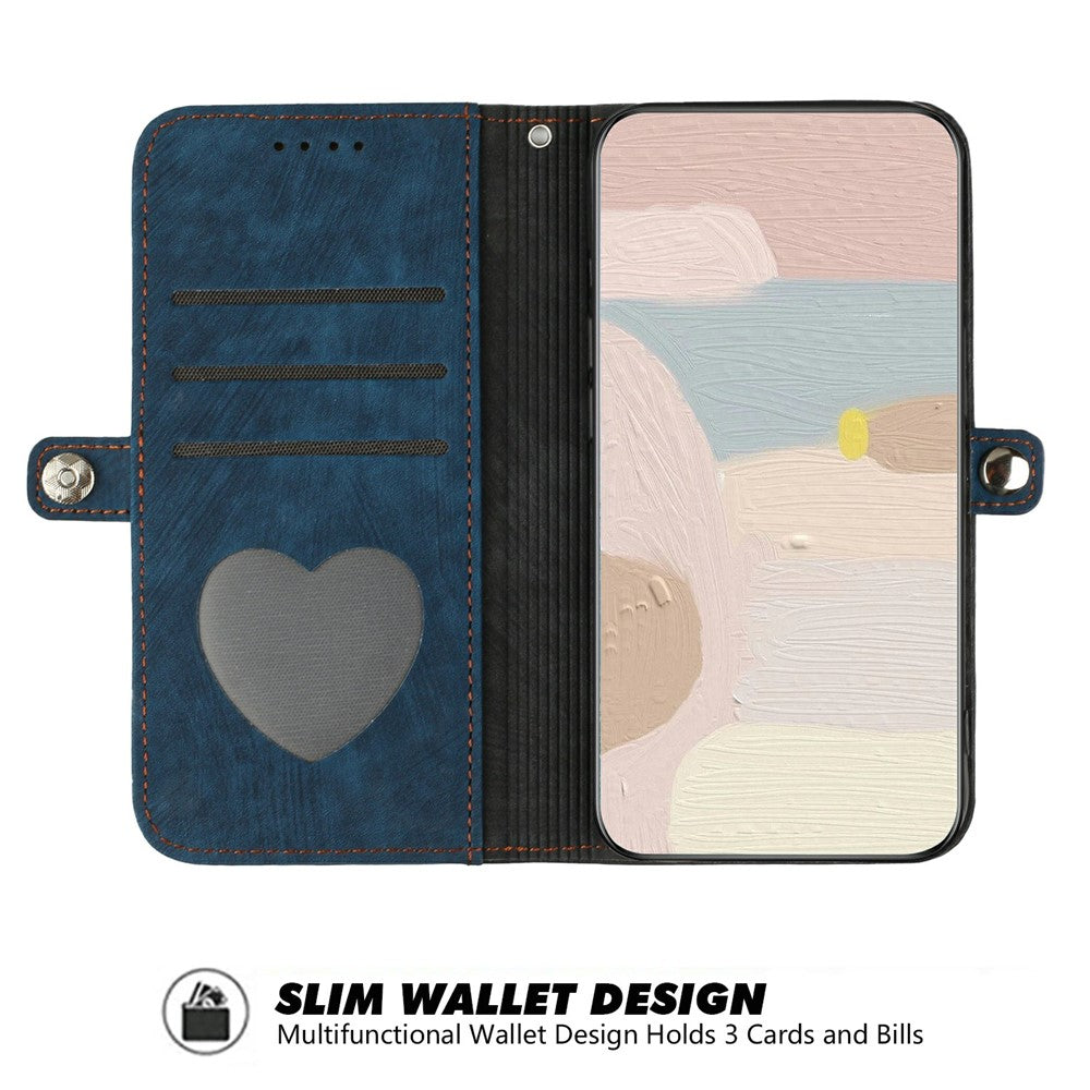 YX0020 For Xiaomi Redmi Note 13 Pro+ 5G Wallet Phone Case PU Leather Folio Flip Cover with Strap