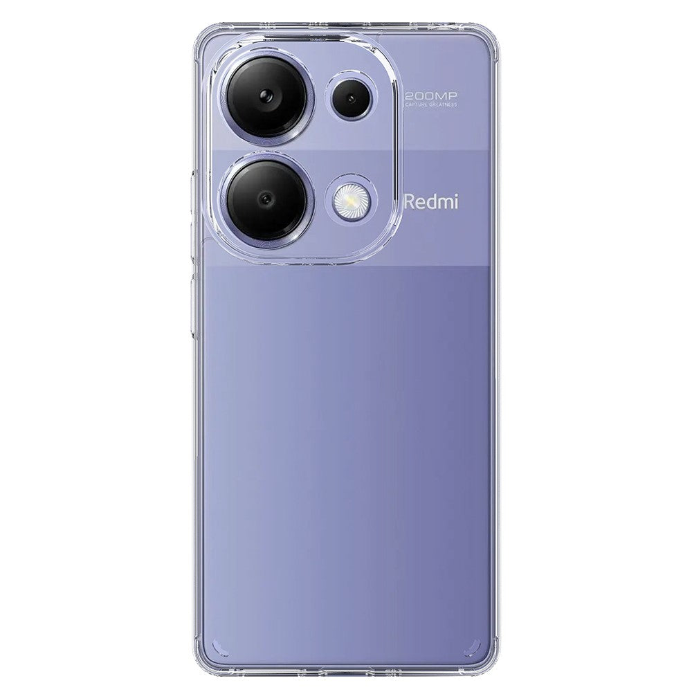 For Xiaomi Redmi Note 13 Pro 4G / Poco M6 Pro 4G Clear Case TPU+Acrylic Back Phone Cover