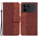 For Xiaomi Poco X6 Pro 5G / Redmi K70E 5G Anti-Drop PU Leather Cell Phone Case Wallet Stand Cover