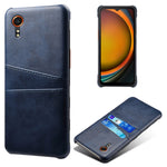 For Samsung Galaxy Xcover7 Case Hard PC Scratch-proof Phone Cover with Dual Card Holder