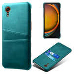 For Samsung Galaxy Xcover7 Case Hard PC Scratch-proof Phone Cover with Dual Card Holder