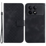 For Xiaomi Redmi K70E 5G / Poco X6 Pro 5G Case 7-Shape Imprinted Phone Wallet Cover