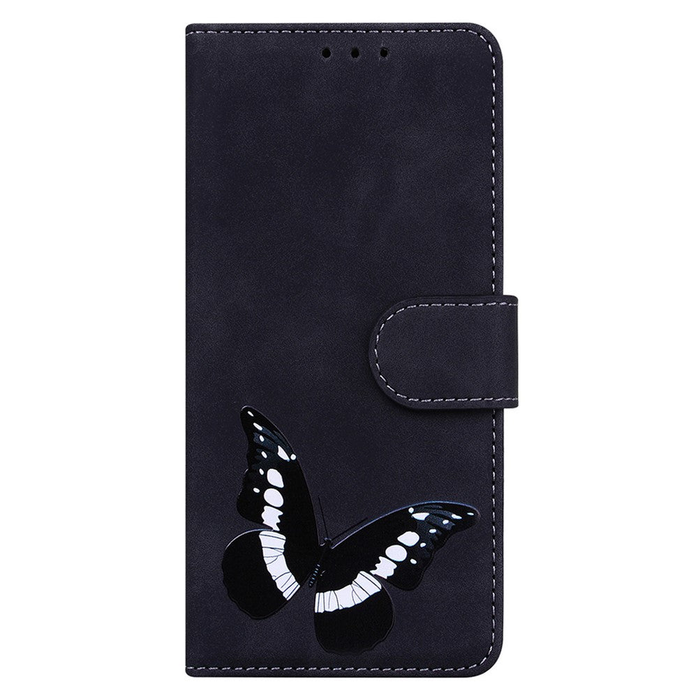 For Oppo A59 5G / A2m 5G Case PU Leather Butterfly Printing Wallet Style Phone Cover
