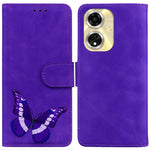 For Oppo A59 5G / A2m 5G Case PU Leather Butterfly Printing Wallet Style Phone Cover