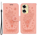 For Oppo A59 5G / A2m 5G Case Folio Flower Pattern Protective Leather Phone Cover