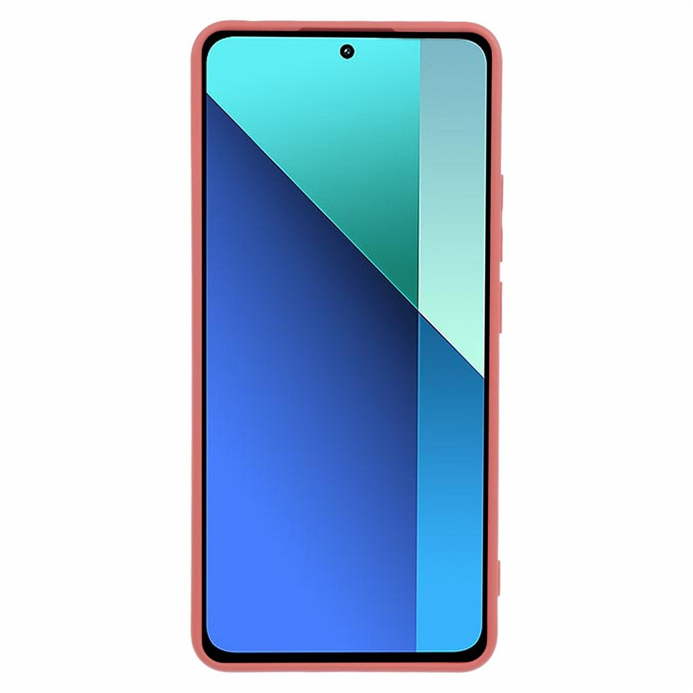 For Xiaomi Redmi Note 13 4G Case Soft TPU Fiber Lining Phone Shell (Precise Lens Cutout)