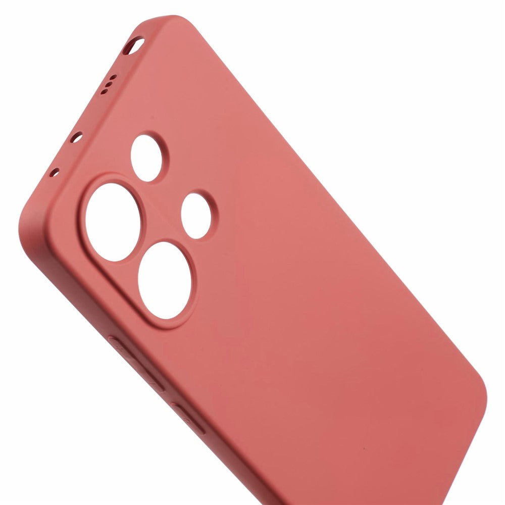 For Xiaomi Redmi Note 13 4G Case Soft TPU Fiber Lining Phone Shell (Precise Lens Cutout)