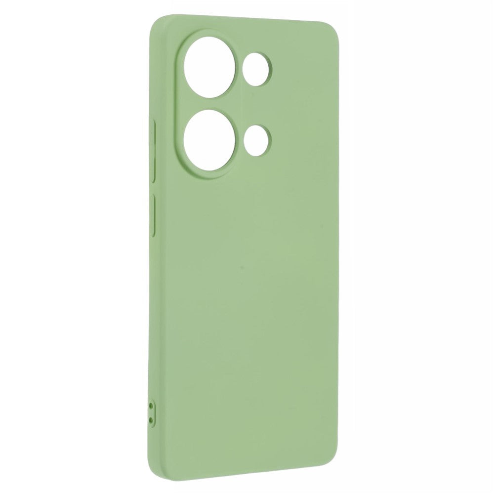 Xiaomi Redmi Note 13 Pro 4G / Poco M6 Pro 4G-skal Gummerat TPU-fiberfoder Mobilmobilskydd (Exakt linsutskärning)