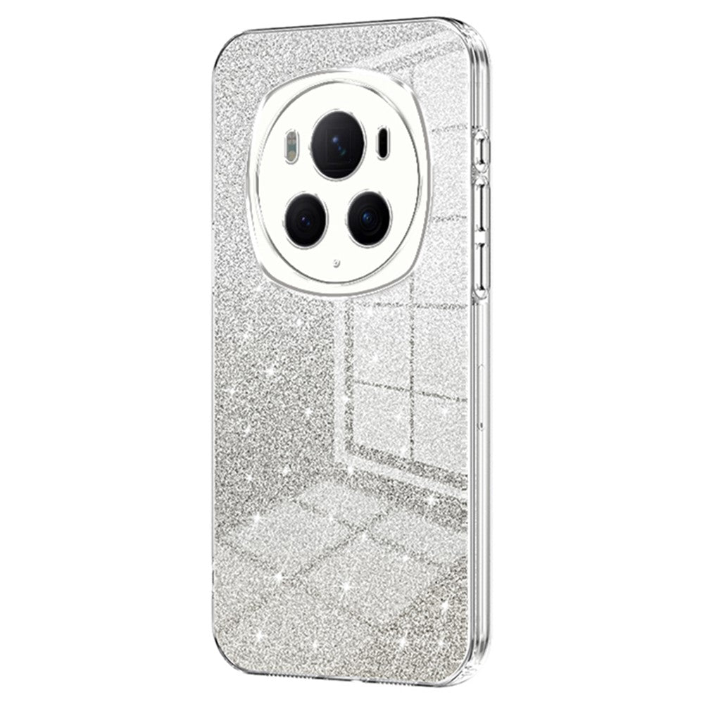 For Honor Magic6 Pro 5G Cell Phone Cases Gradient Glitter Electroplated TPU Shell